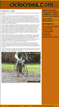 Mobile Screenshot of ciclocross.com